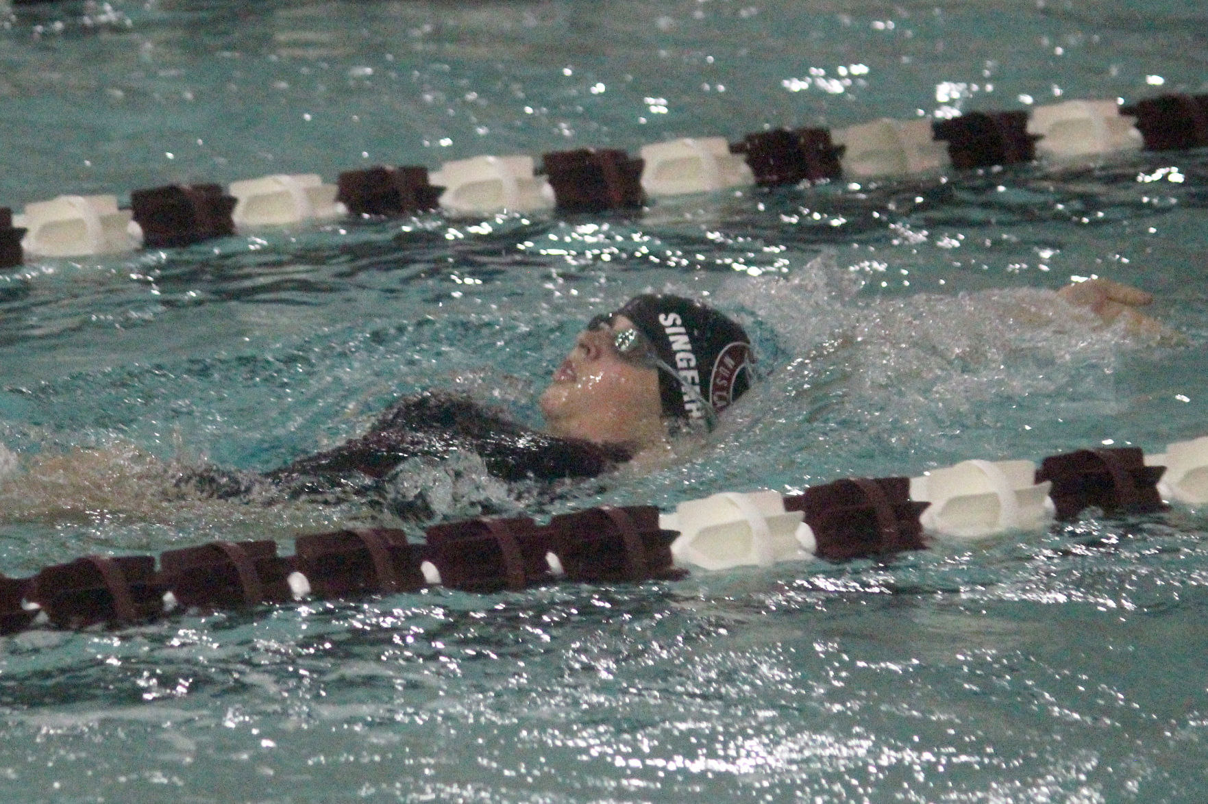 Menomonie girls swim and dive triangular 9-24-19
